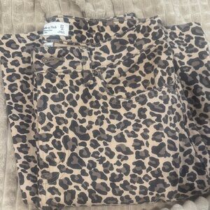 Abercrombie & Fitch Animal Print Pants